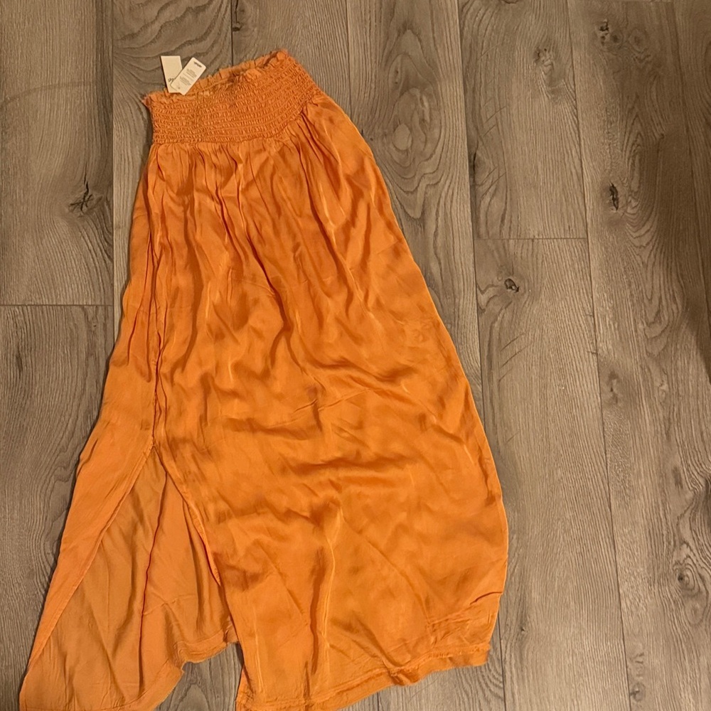 Aerie BNWT SILK skirt  SO SOFT Orange Women's Skirt
